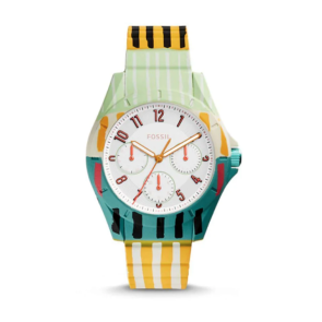 Watch strap (Strap + Case combination) Fossil ES4244 Silicone Multicolor
